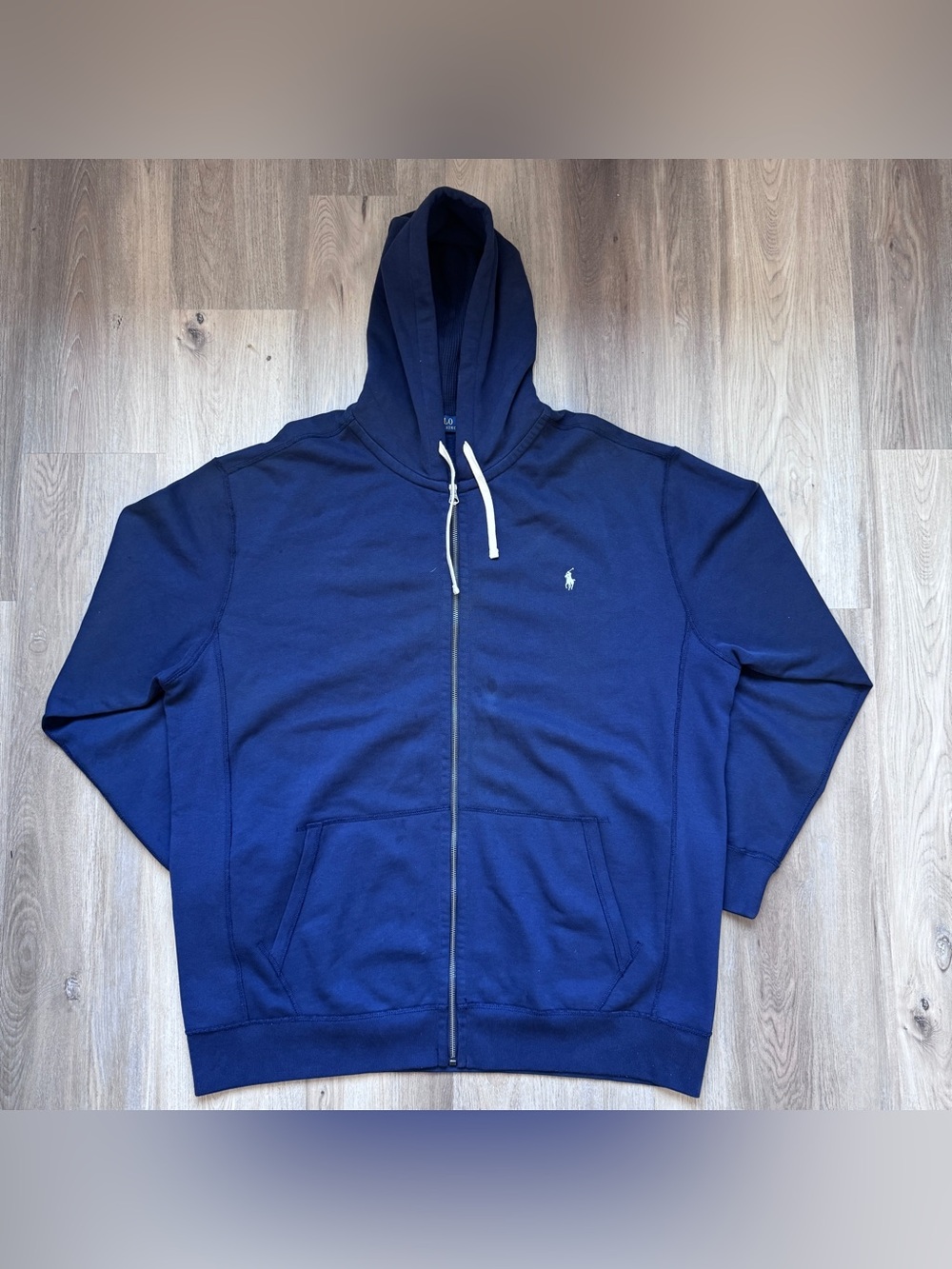 Polo by Ralph Lauren Men's Navy Zip-Up Hoodie